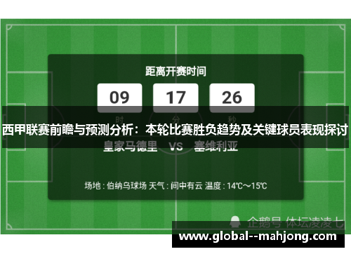 西甲联赛前瞻与预测分析:本轮比赛胜负趋势及关键球员表现探讨 西甲联赛前瞻与预测分析:本轮比赛胜负趋势及关键球员表现探讨