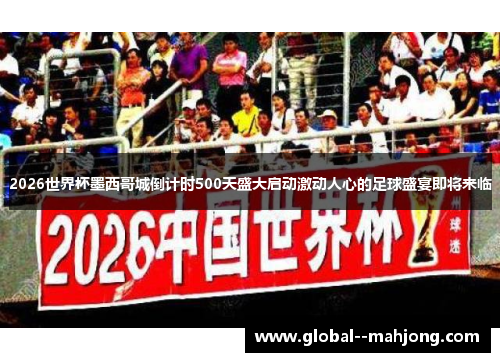 2026世界杯墨西哥城倒计时500天盛大启动激动人心的足球盛宴即将来临